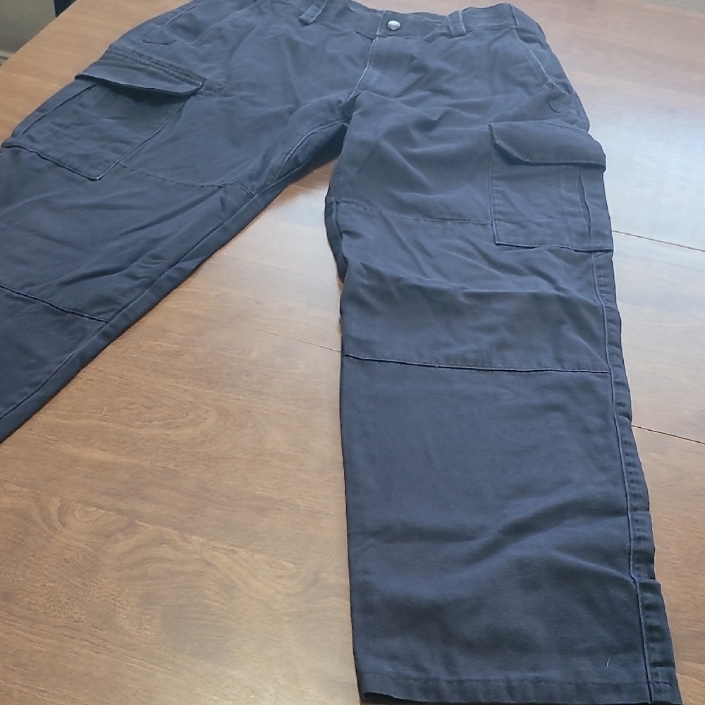 5.11 Tactical Men's Cargo Pants Size 36 Navy Blue Great Condition Work Utility - Picture 3 of 16